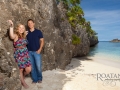 Beach engagement photos