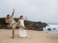 Rainy Windy Caribbean Wedding