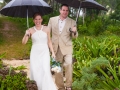 Rainy Windy Caribbean Wedding