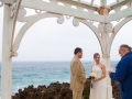 Rainy Windy Caribbean Wedding