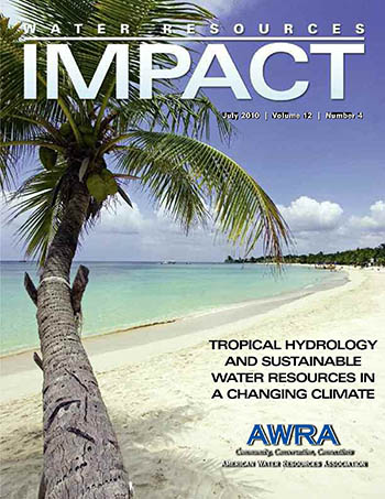 Water Resources Impact Magazine Cover July 2012 beach photo